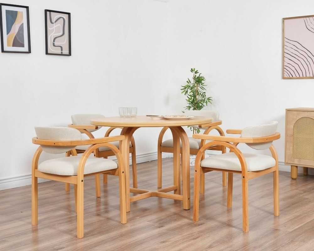 Picture of Coco Maison 4 sandalye  Yuvarlak Masa Takımı 105 Ø