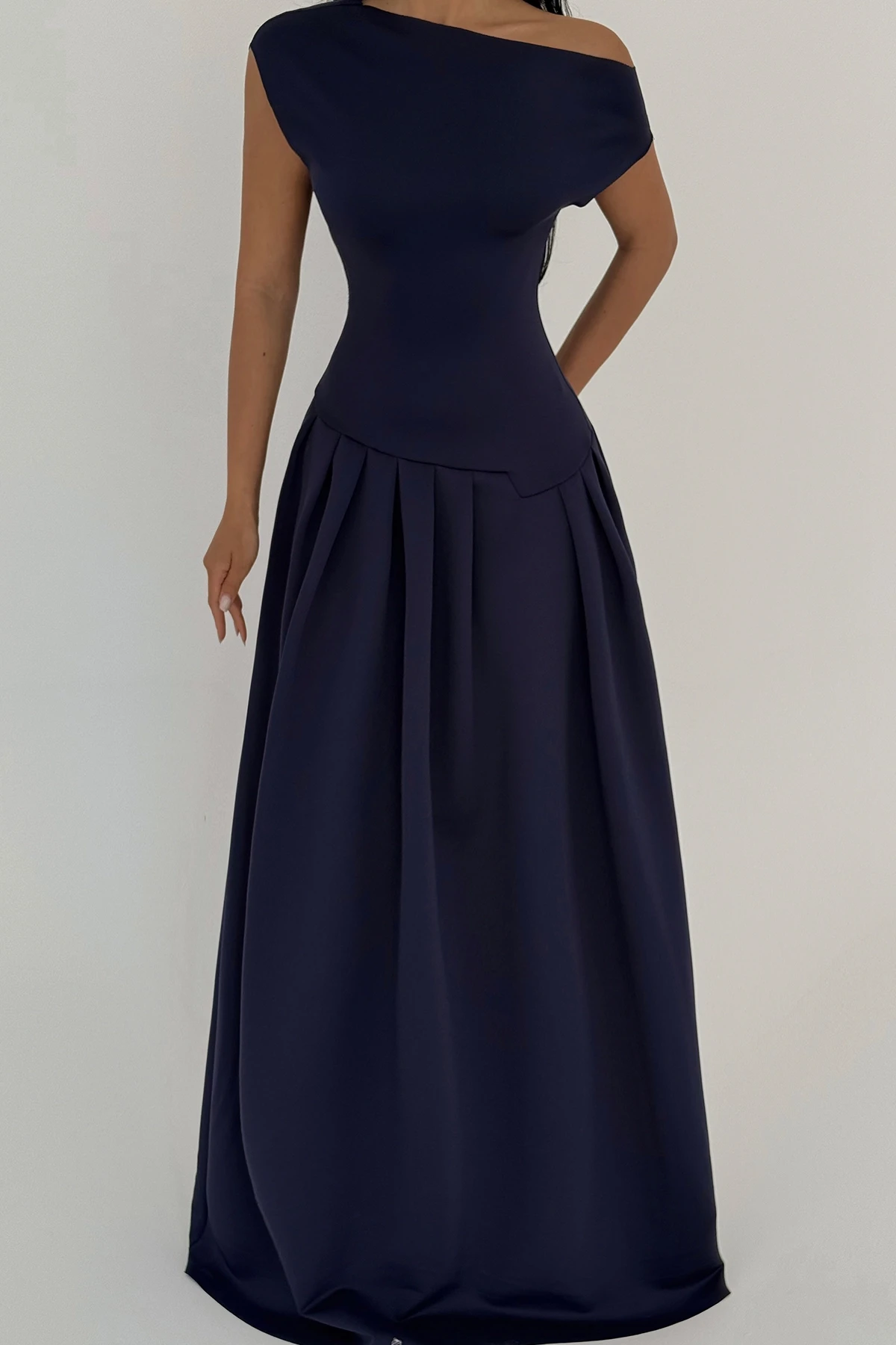 Picture of Navy Blue Long Dress