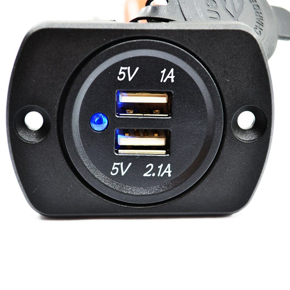 Picture of 12V Usb Şarj Soketi Marine Karavan Sıvı Muhafazalı Panel