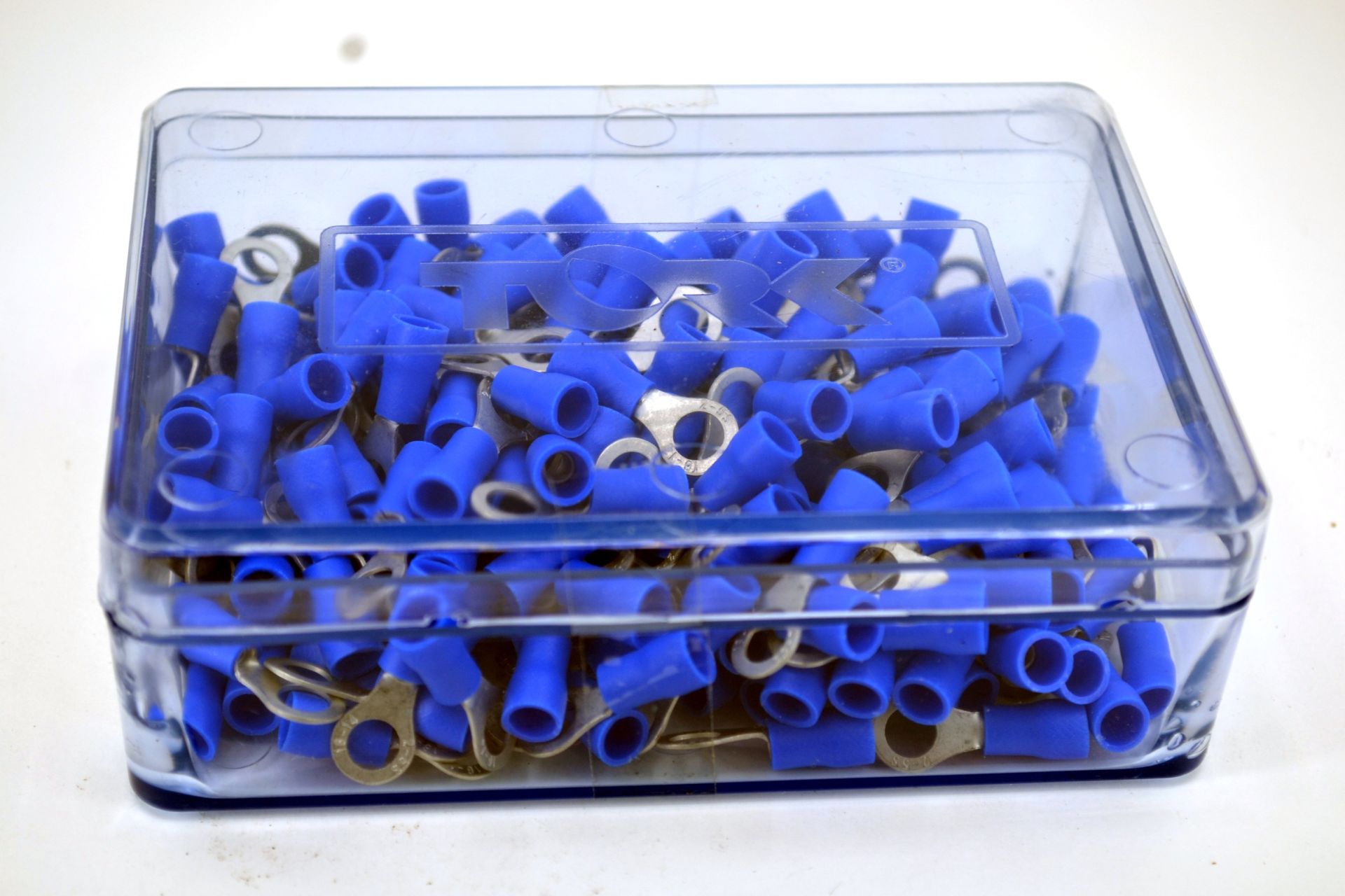 Picture of 200 Adet 1,50-2,50 Bakır Kablo Pabucu Mavi M5 Delikli Sıkmalı Sulye MT-SKS5M