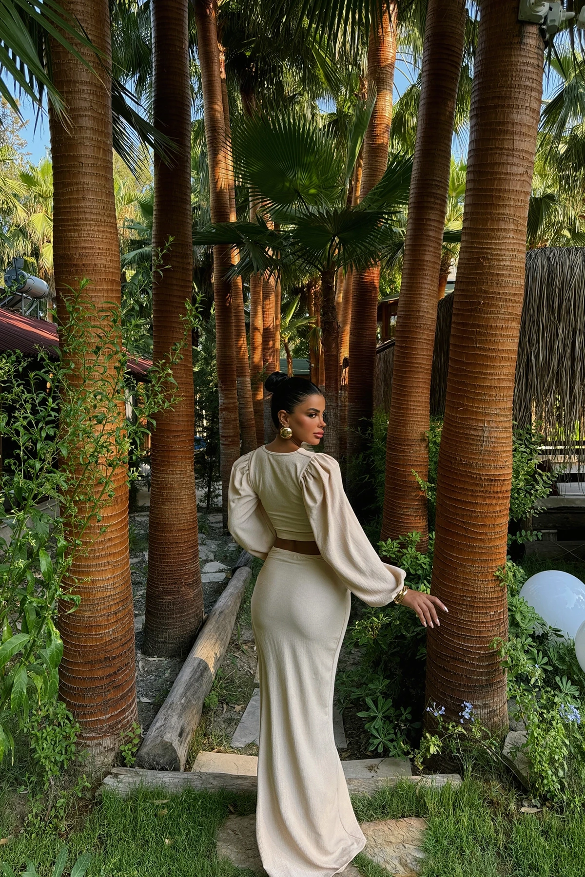 Picture of Beige Maika Bottom Top Set