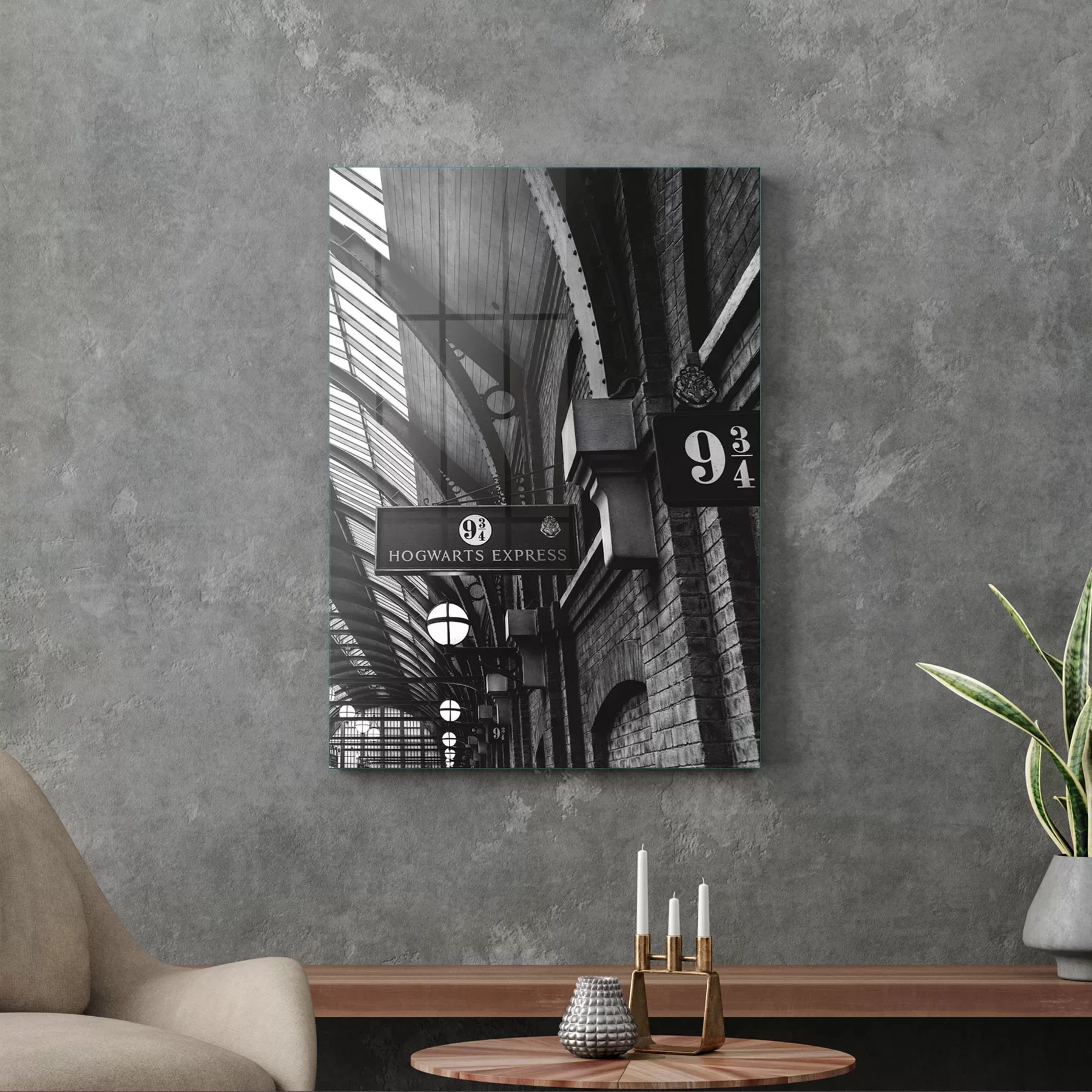 Picture of Decovetro Cam Tablo Harry Potter Hogwarts Express 30x40 cm