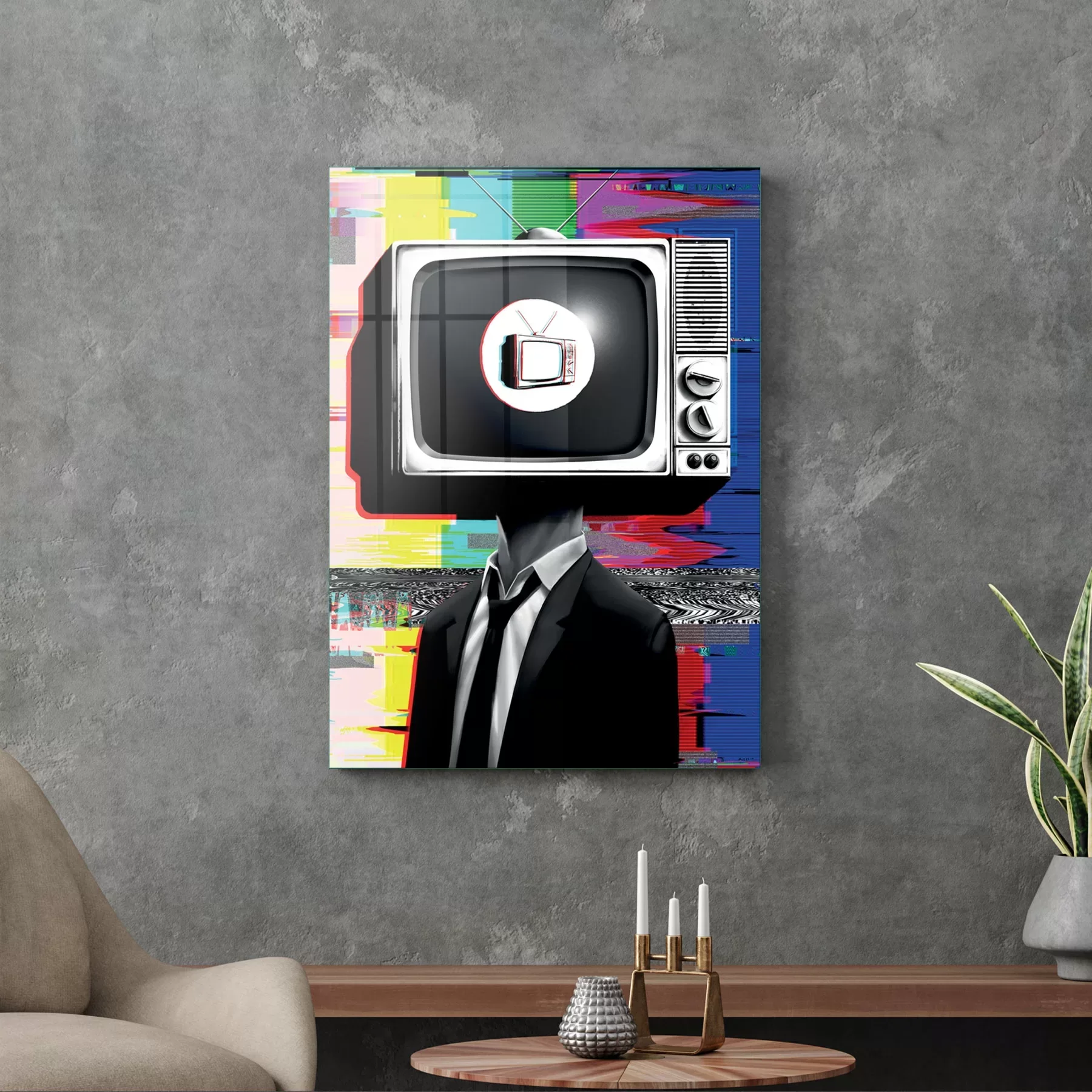 Picture of Decovetro Cam Tablo Cyberpunk Visions 50x70 cm