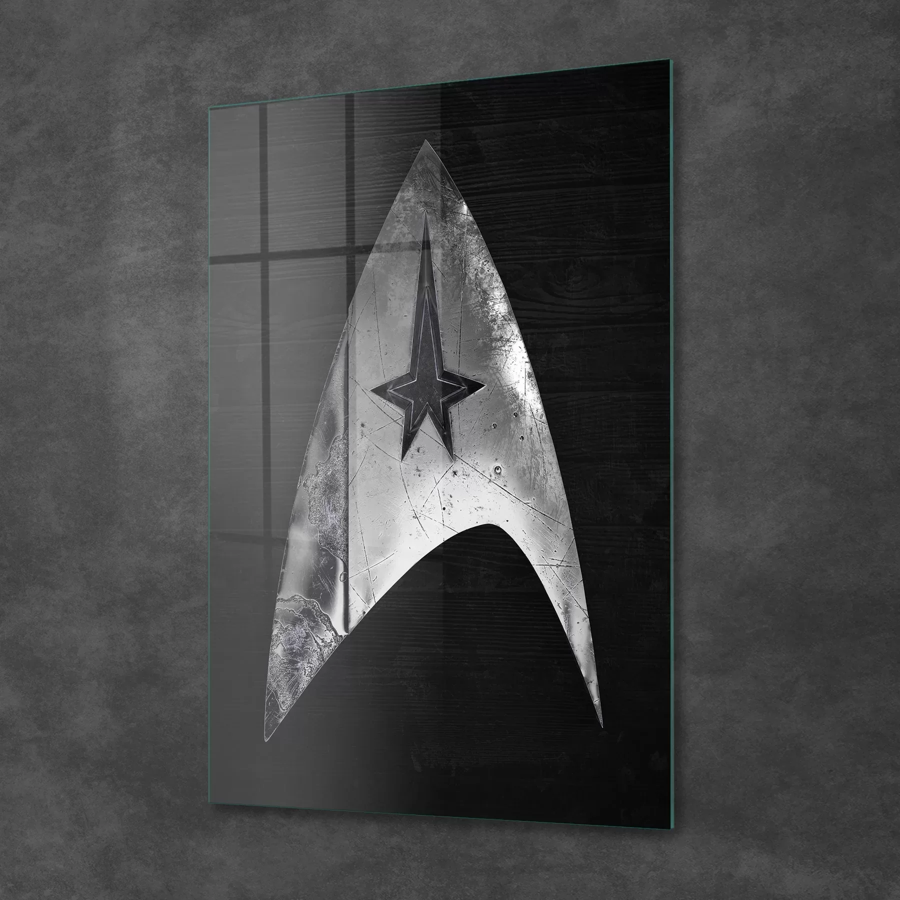 Picture of Decovetro Cam Tablo Star Trek Logo 50x70 cm