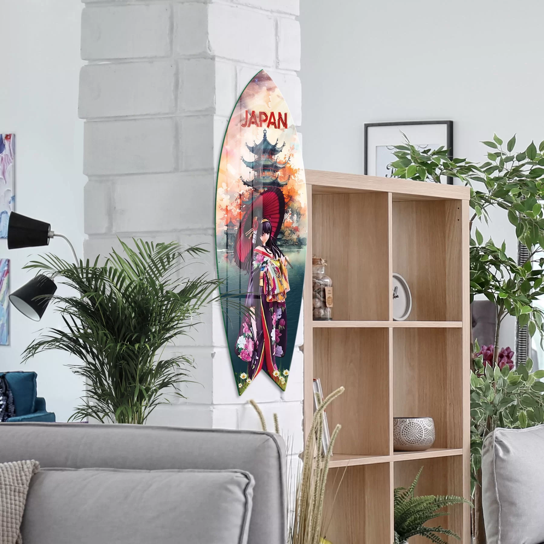 Picture of Decovetro ST 4004 Dekoratif Cam Sörf Tahtası 33x100 Cm