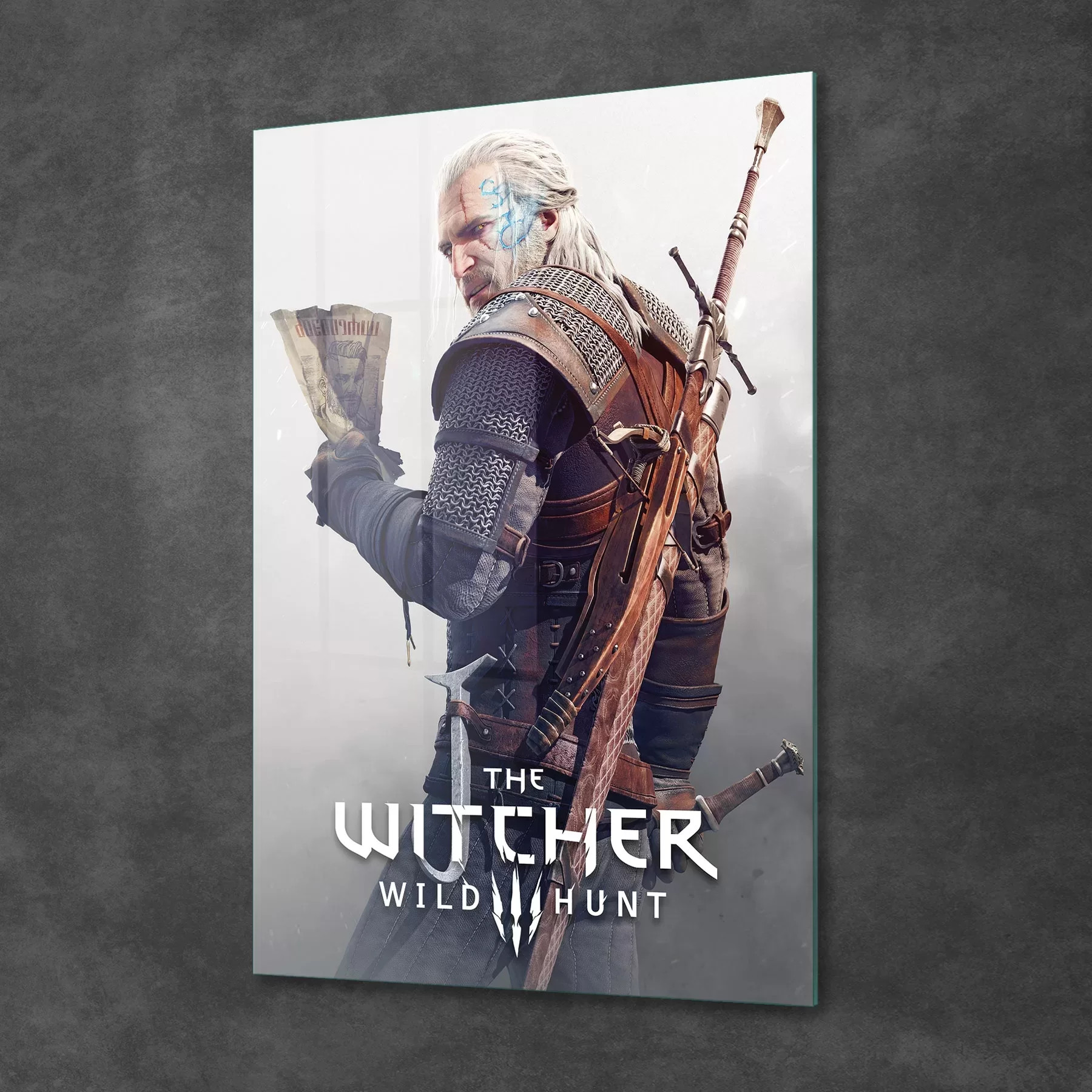 Picture of Decovetro Cam Tablo The Witcher Renkli 50x70 cm