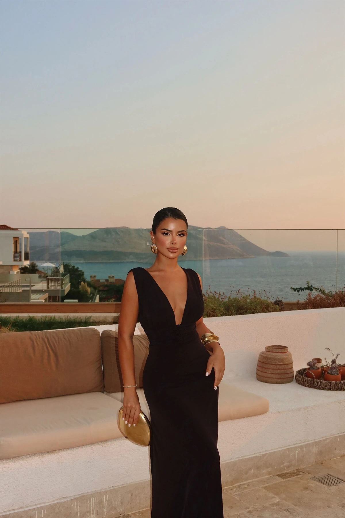 Picture of Black Long Dress