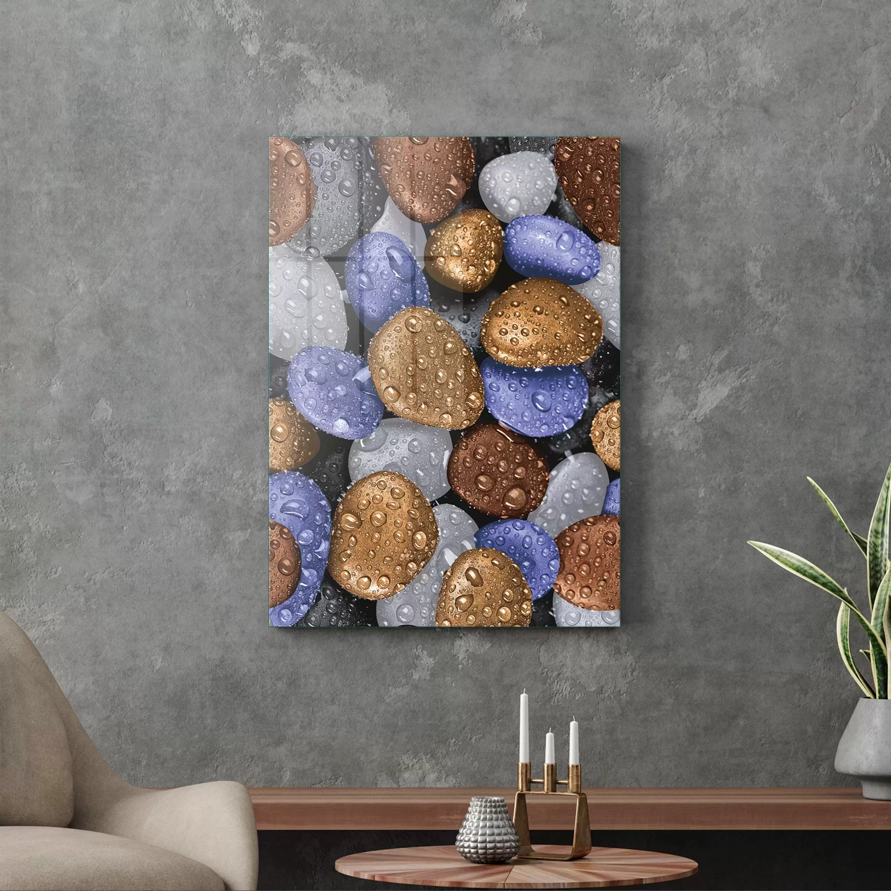 Picture of Decovetro Cam Tablo Candy 70x100 cm