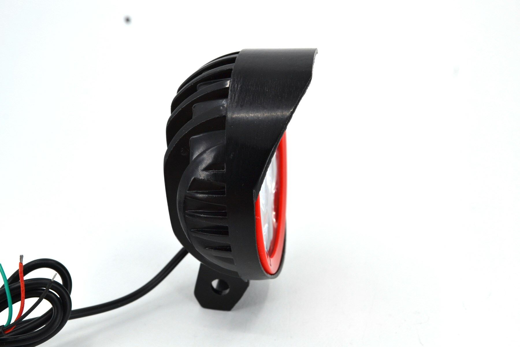 Picture of 1 Adet Mini Motosiklet İlave Far Sis Beyaz Led Çakar Lamba 9 Ledli Metal