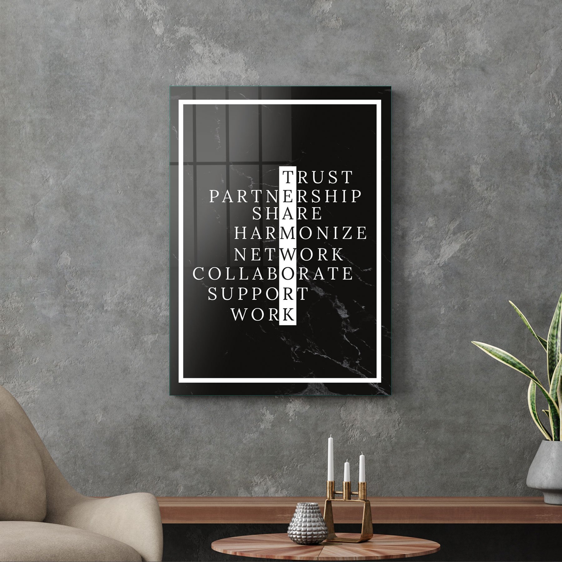 Picture of Decovetro Cam Tablo Ofisinize Özel 70x100 cm