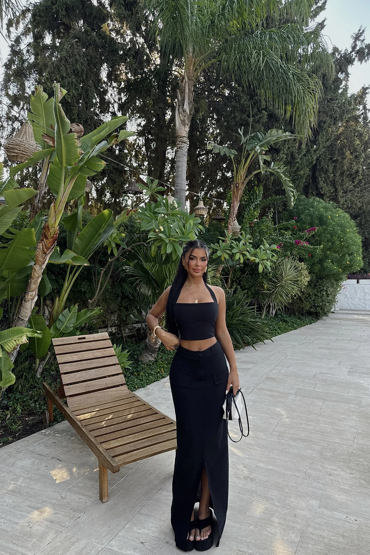 Picture of Black Skirt Suit