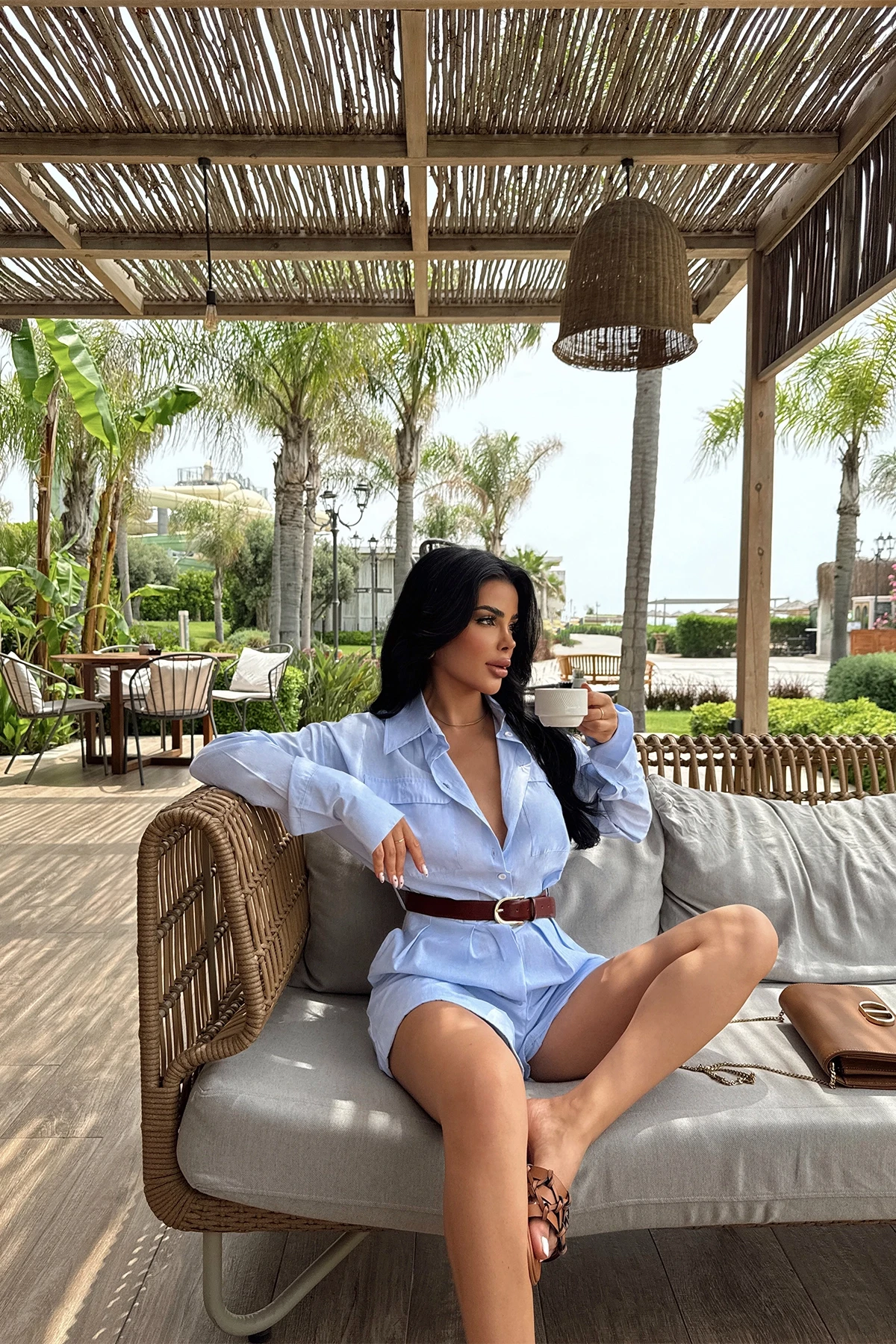 Picture of Blue Rachel Jumpsuit