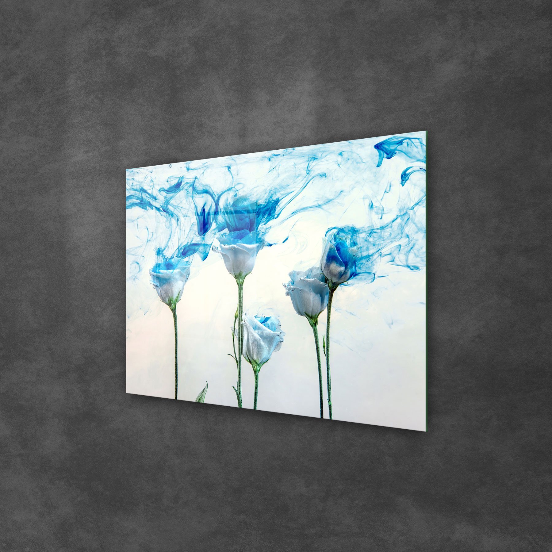 Picture of Decovetro Cam Tablo Beyaz Güller 50x70 cm