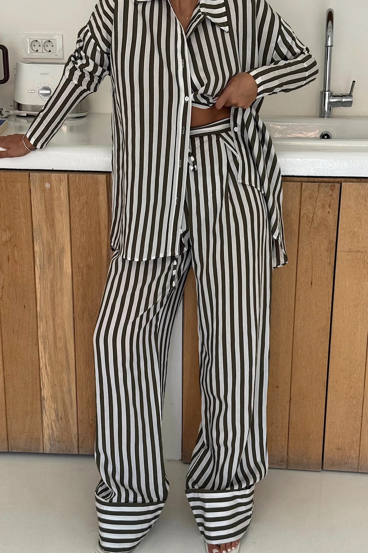 Picture of Khaki Trouser Suit