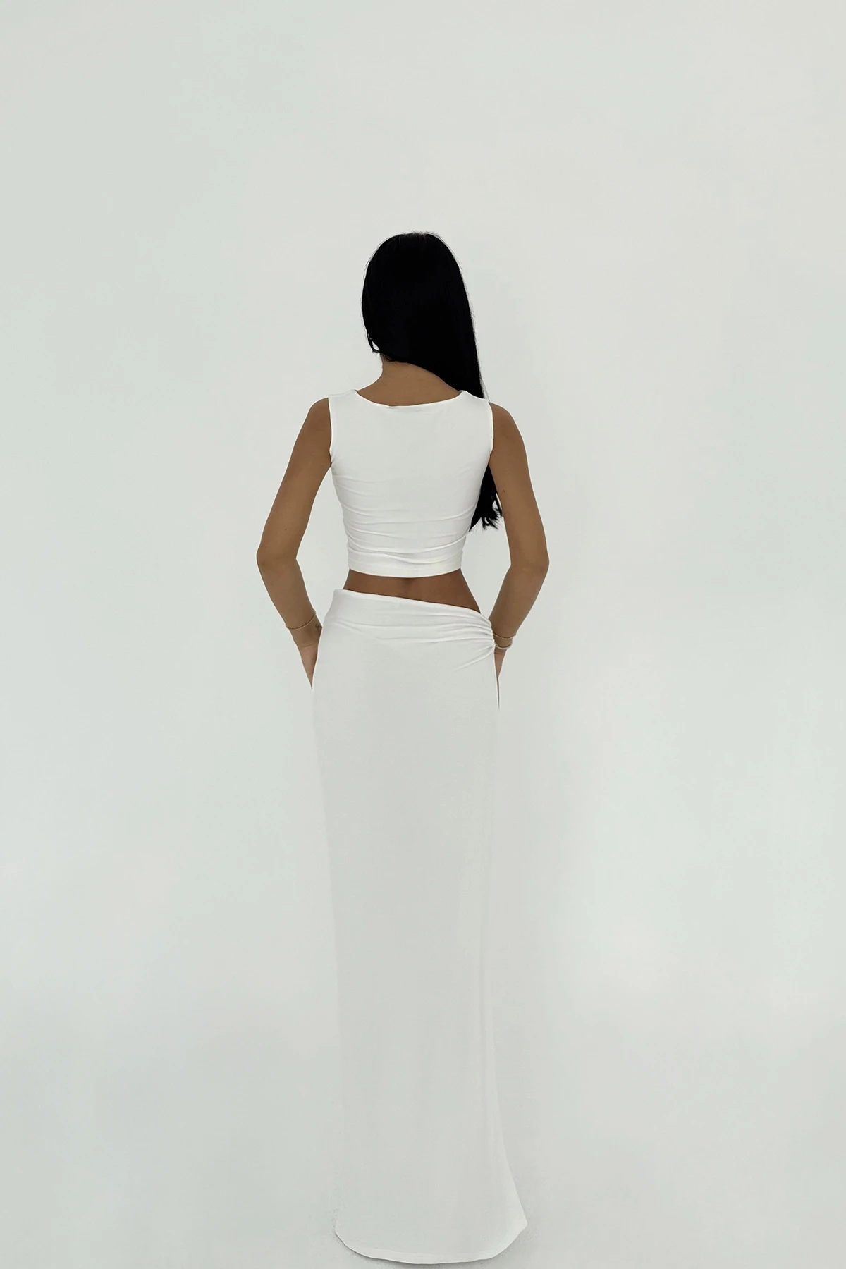 Picture of White Skirt Suit