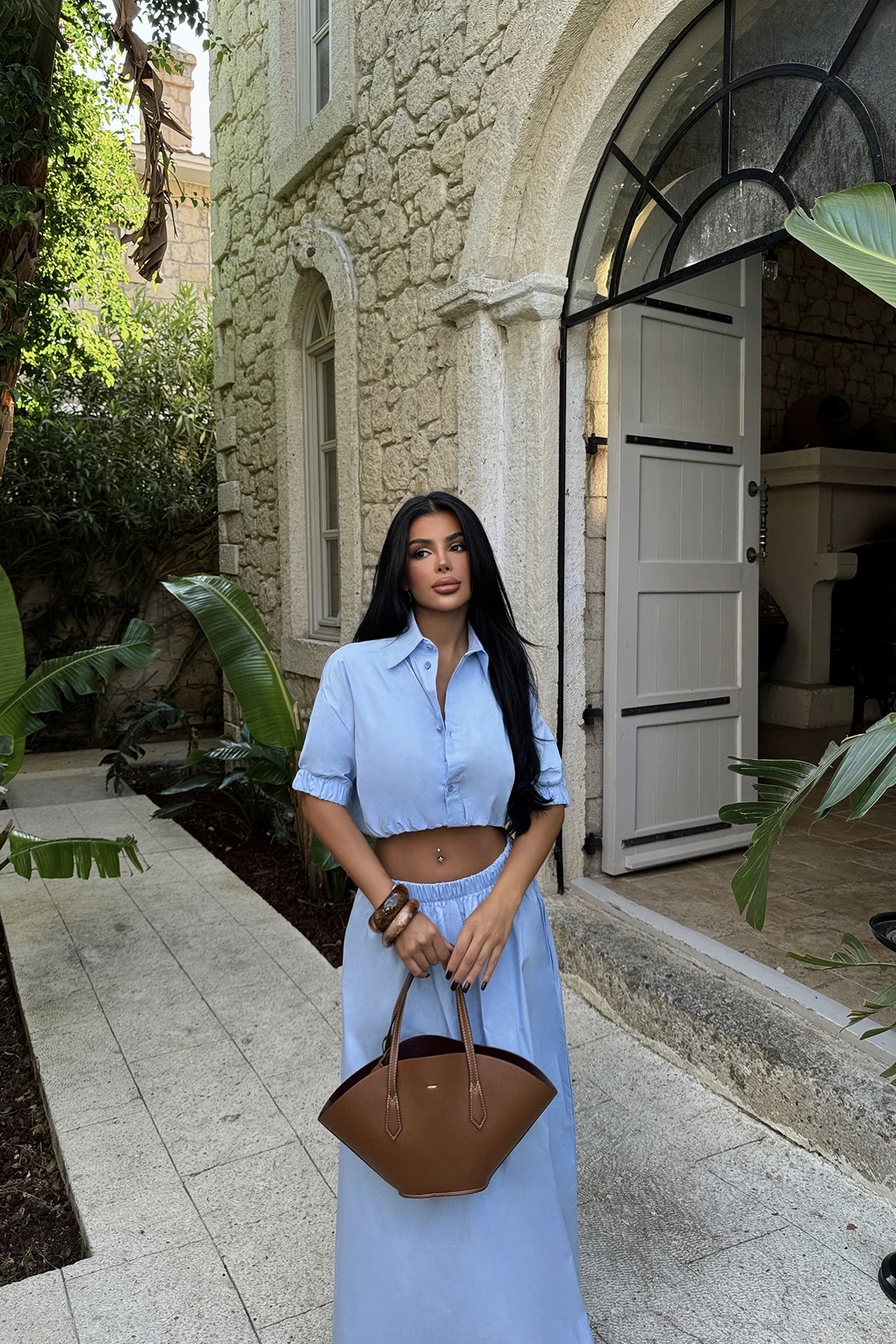 Picture of Blue Skirt Suit