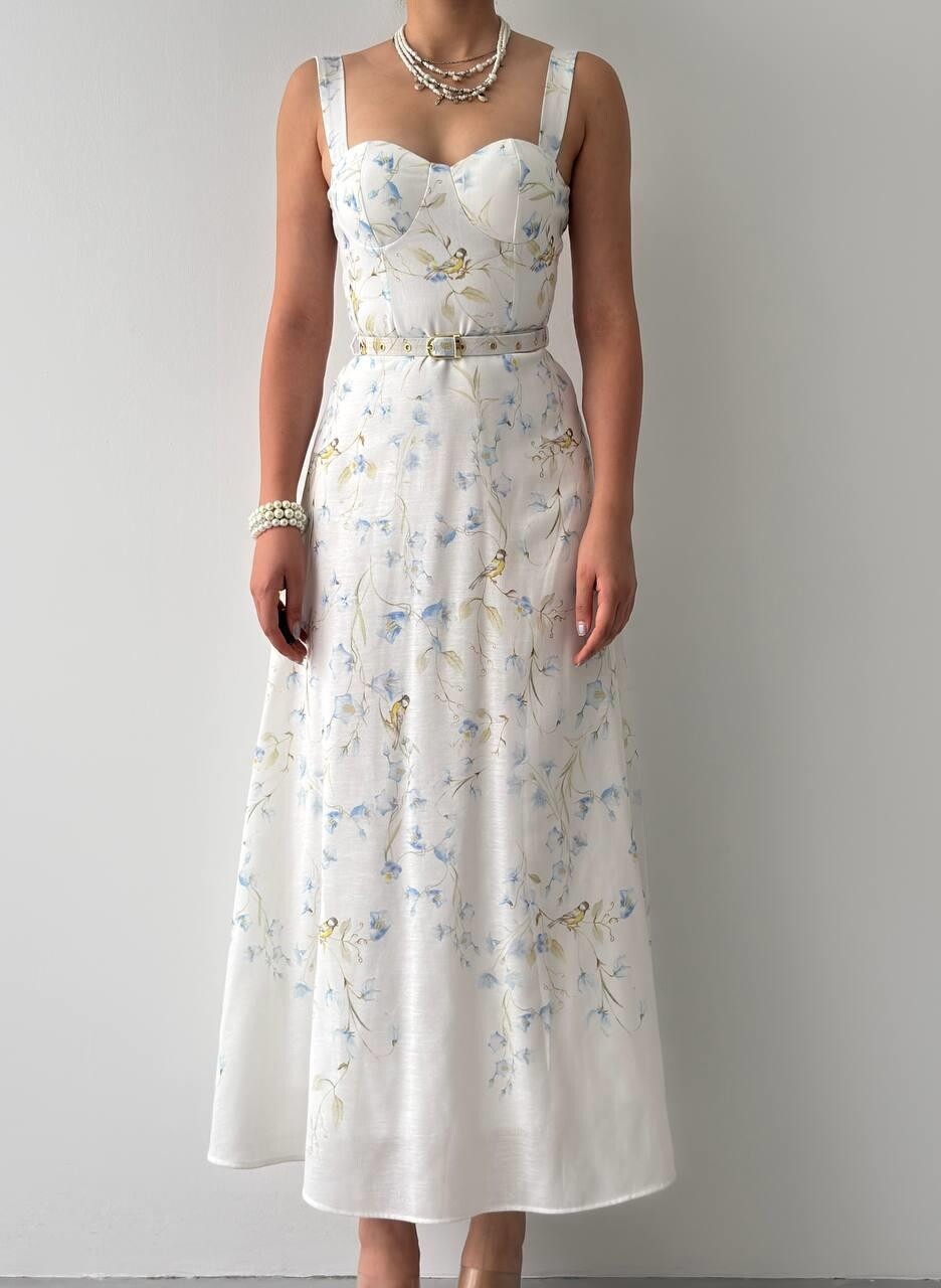 Picture of Zeu Kemer Detaylı Elbise