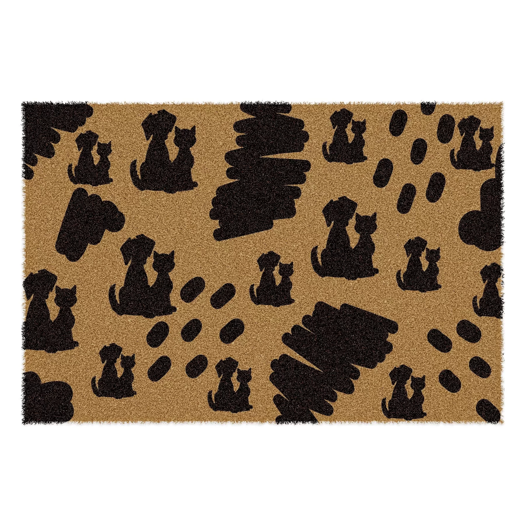 Picture of Decovetro Paspas Sevimli Dostlar Desenli Kapı Önü Paspası 40 x 60 Cm