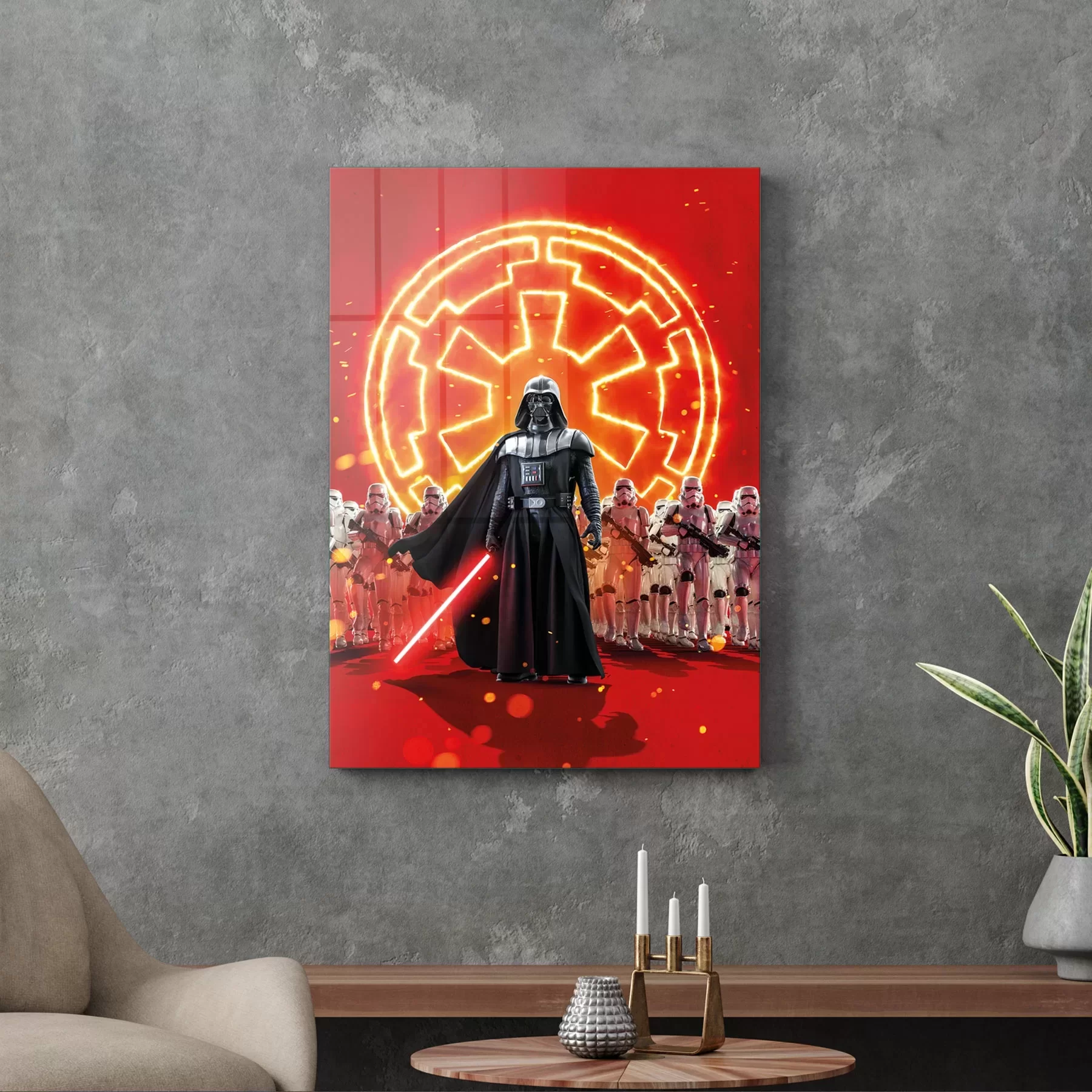 Picture of Decovetro Cam Tablo Star Wars Darth Vader 30x40 cm