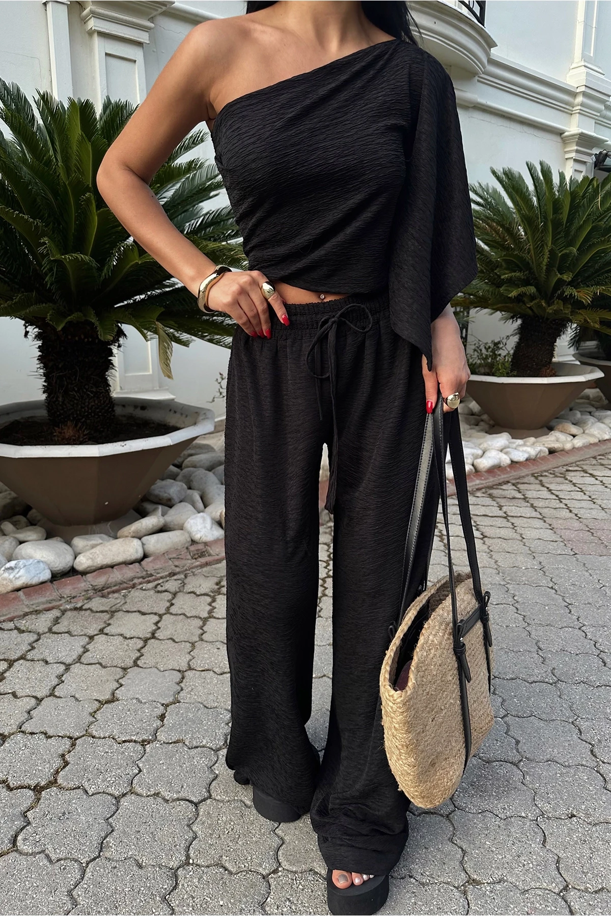 Picture of Black Solene Trouser Suit