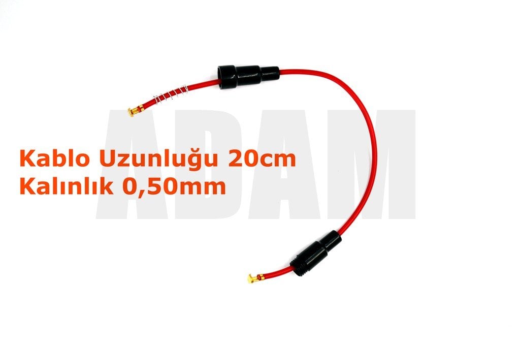 Picture of 5X20 Mini Cam Sigorta Yuvası Kablolu