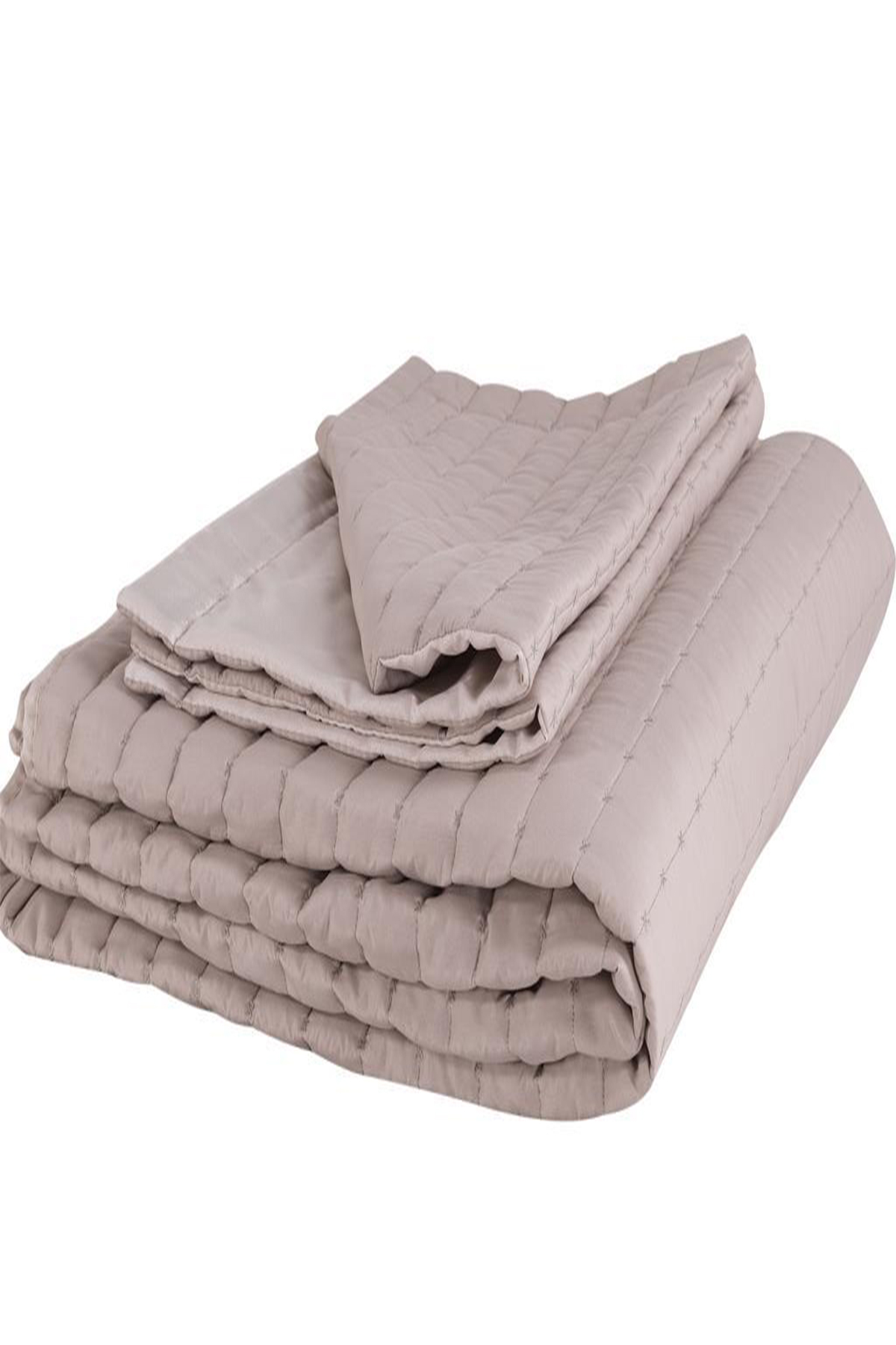 Picture of Dublin Çift Kişilik Kapitoneli Yatak Örtüsü Cappucino