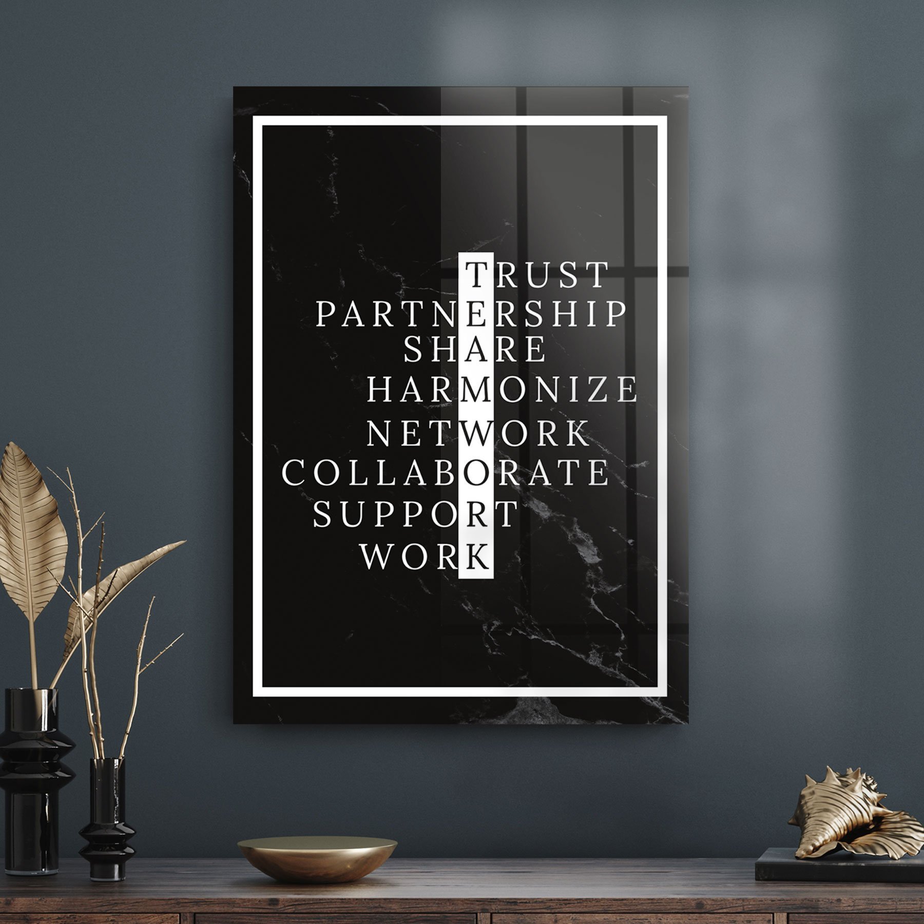 Picture of Decovetro Cam Tablo Ofisinize Özel 30x40 cm