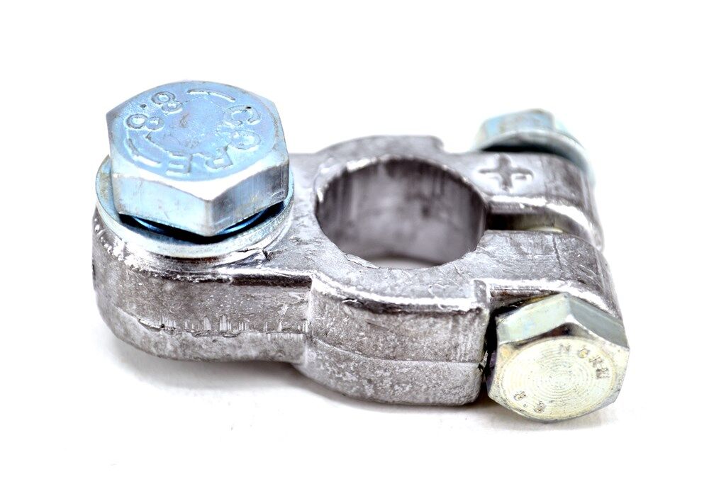 Picture of Ağır Hizmet Man Tipi Kurşun Akü Kutup Başı Artı 8.8 Çelik Civata Somun