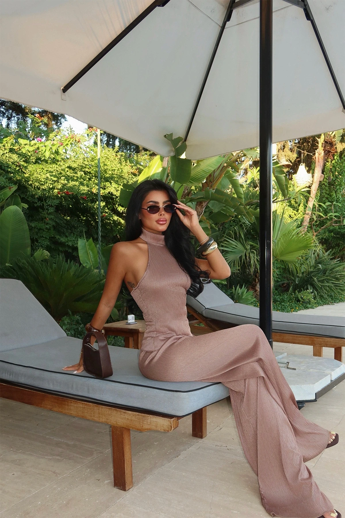 Picture of Brown Trouser Suit