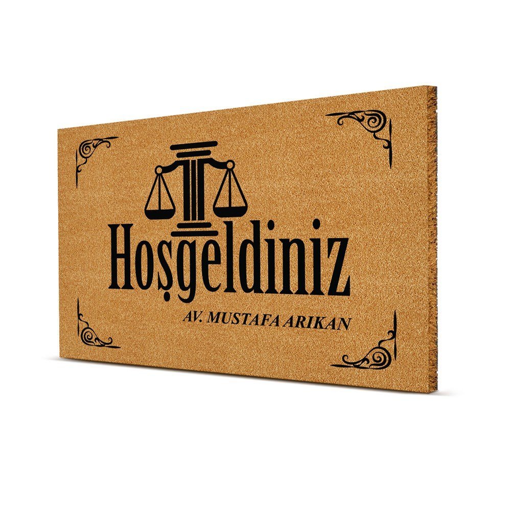 Picture of Decovetro Kişiye Özel Paspas Avukat ofisi 40 x 60 Cm