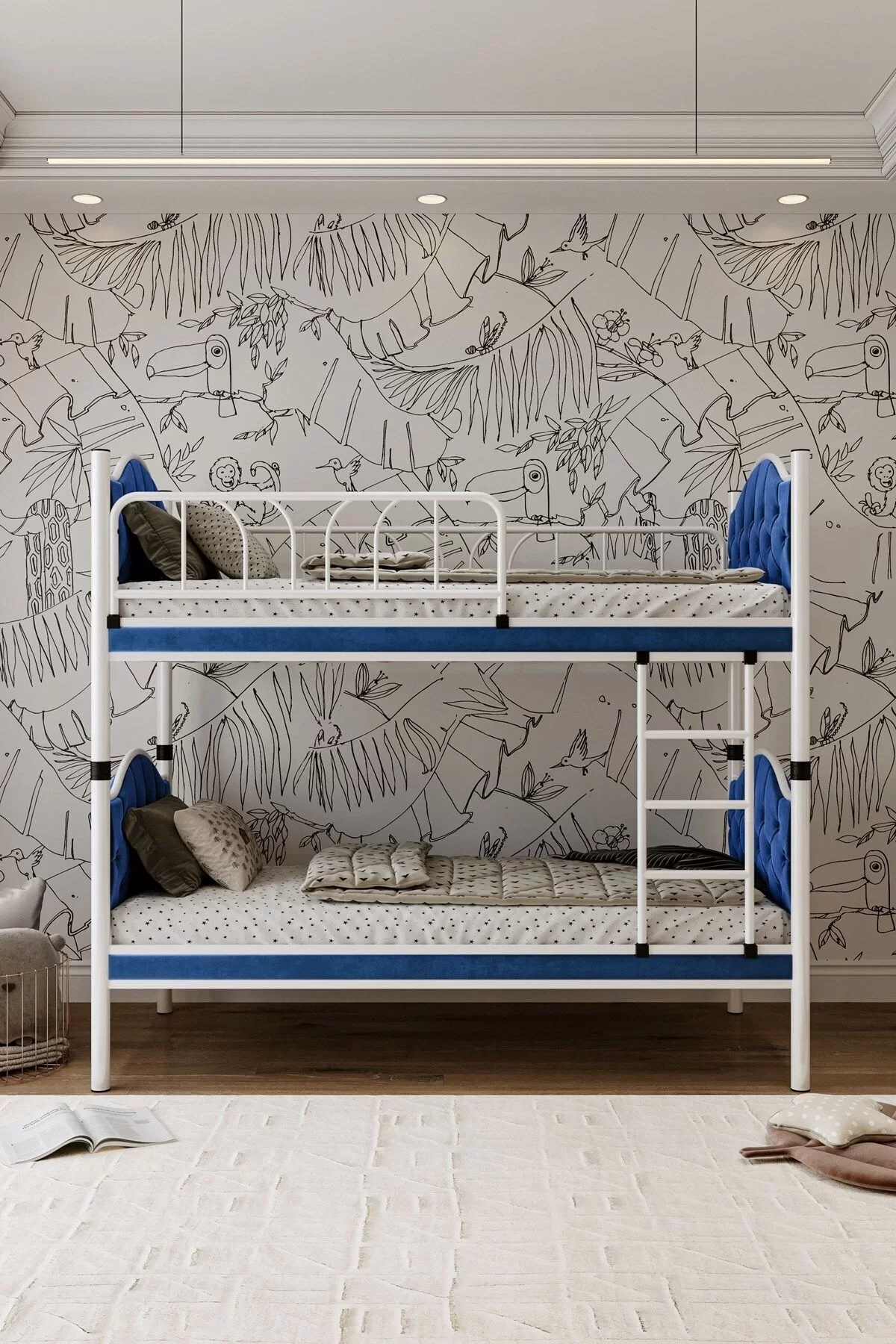 Picture of Melis Çift Katlı Metal Ranza Ve Karyola 90x200