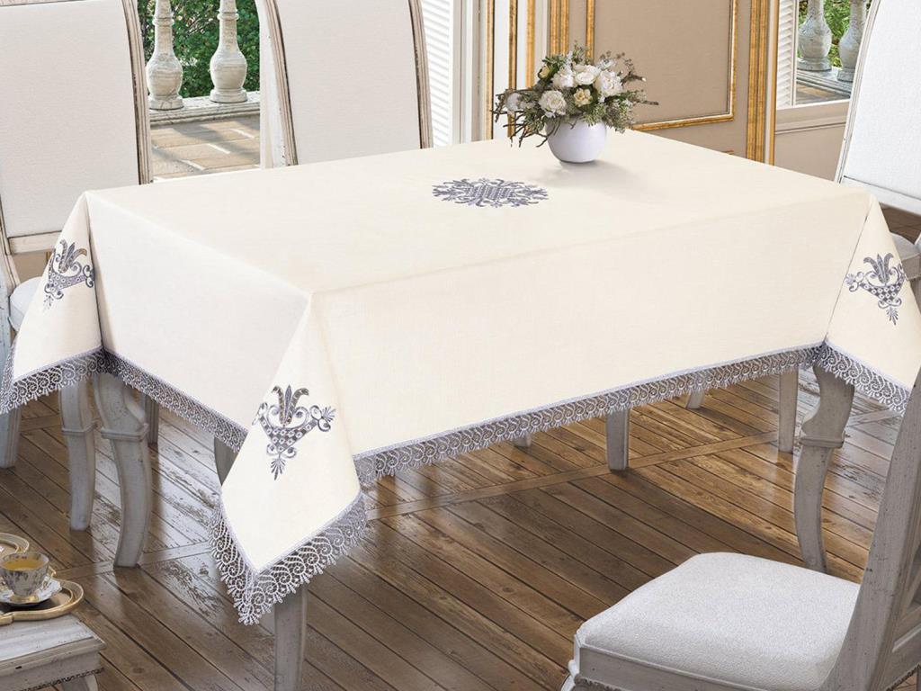 Picture of Lale Nakışlı Es Güpürlü Masa Örtüsü