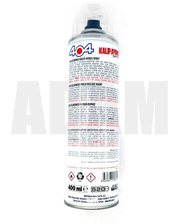 Picture of Silikon Sprey Kalıp Ayırıcı 400ml