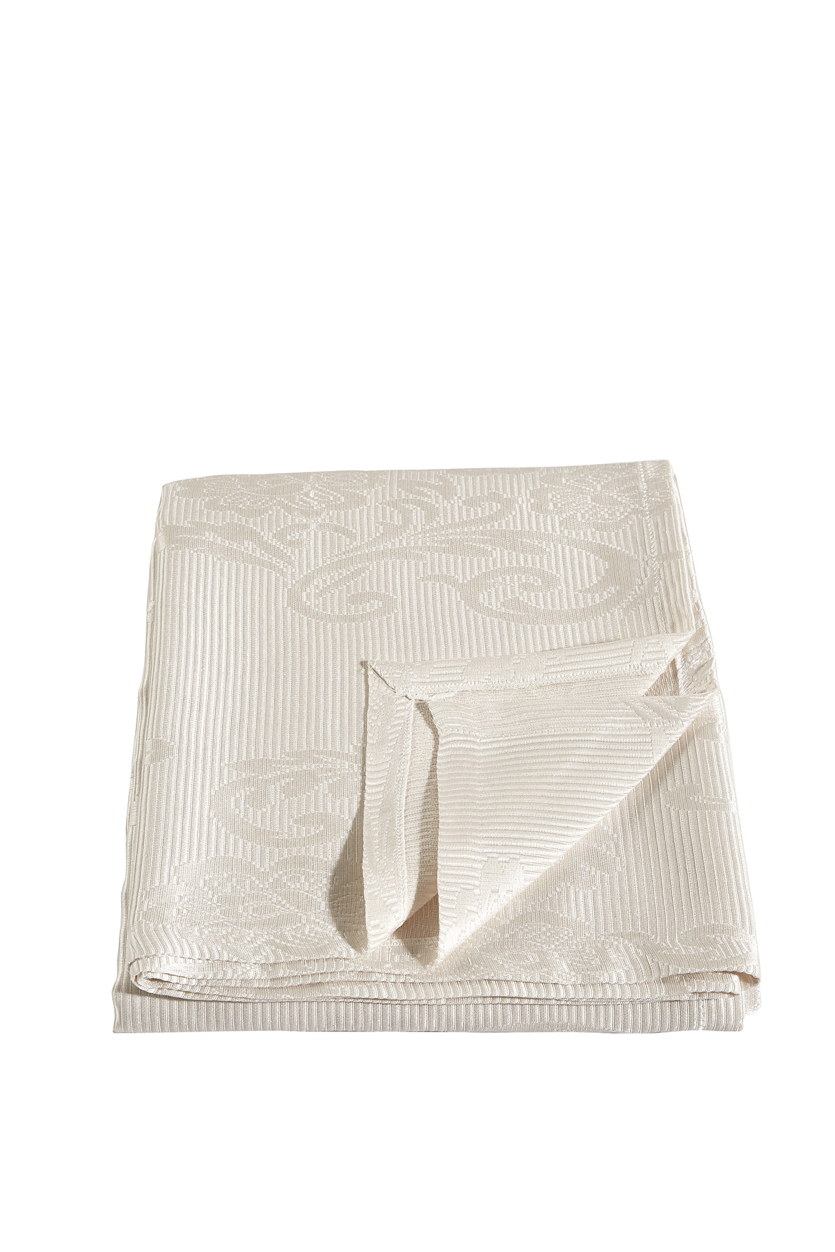 Picture of Çeyiz Diyarı Lale Çift Kişilik Yatak Örtüsü Gri