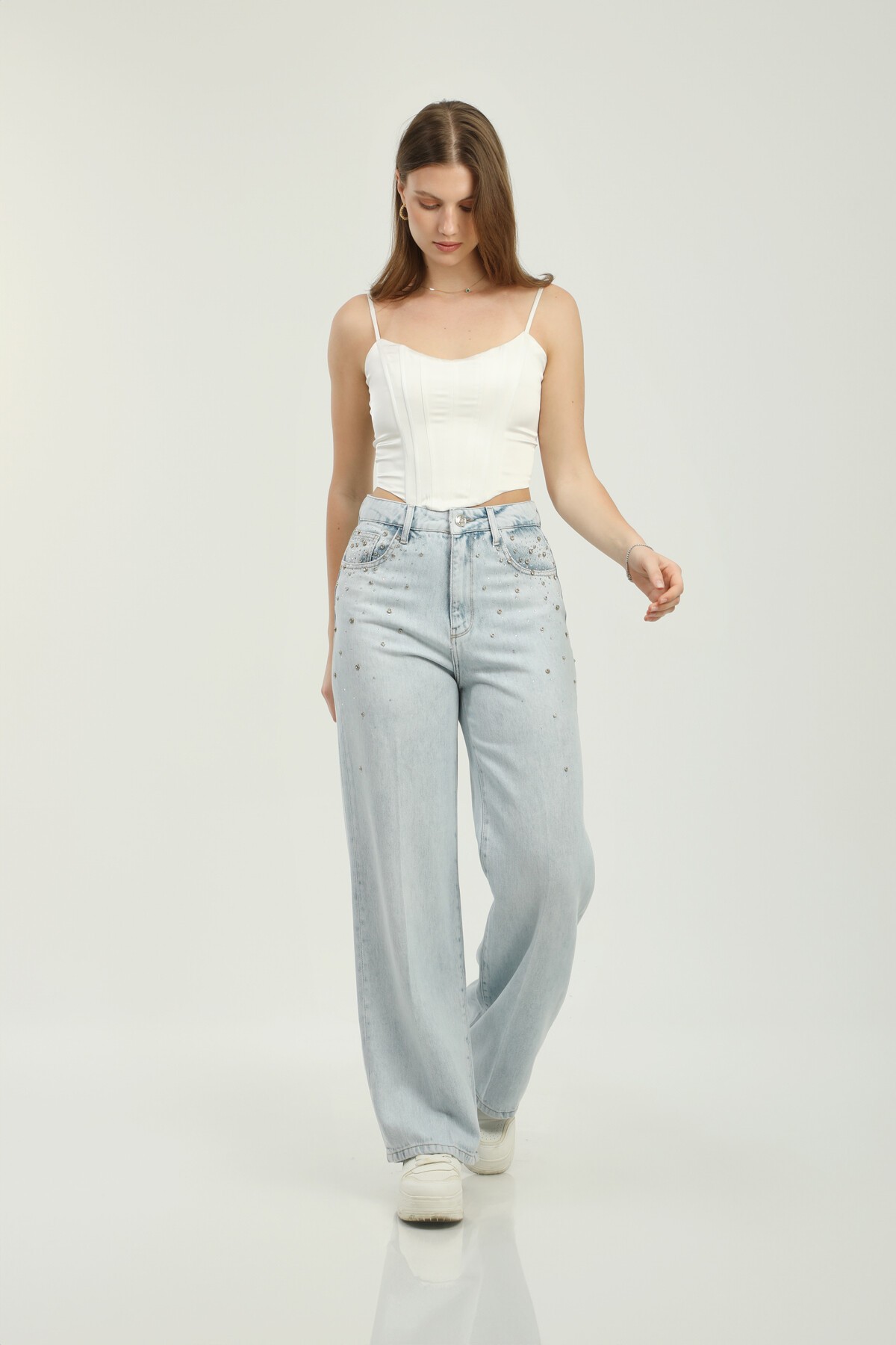 Picture of BATTAL PALAZZO PANT