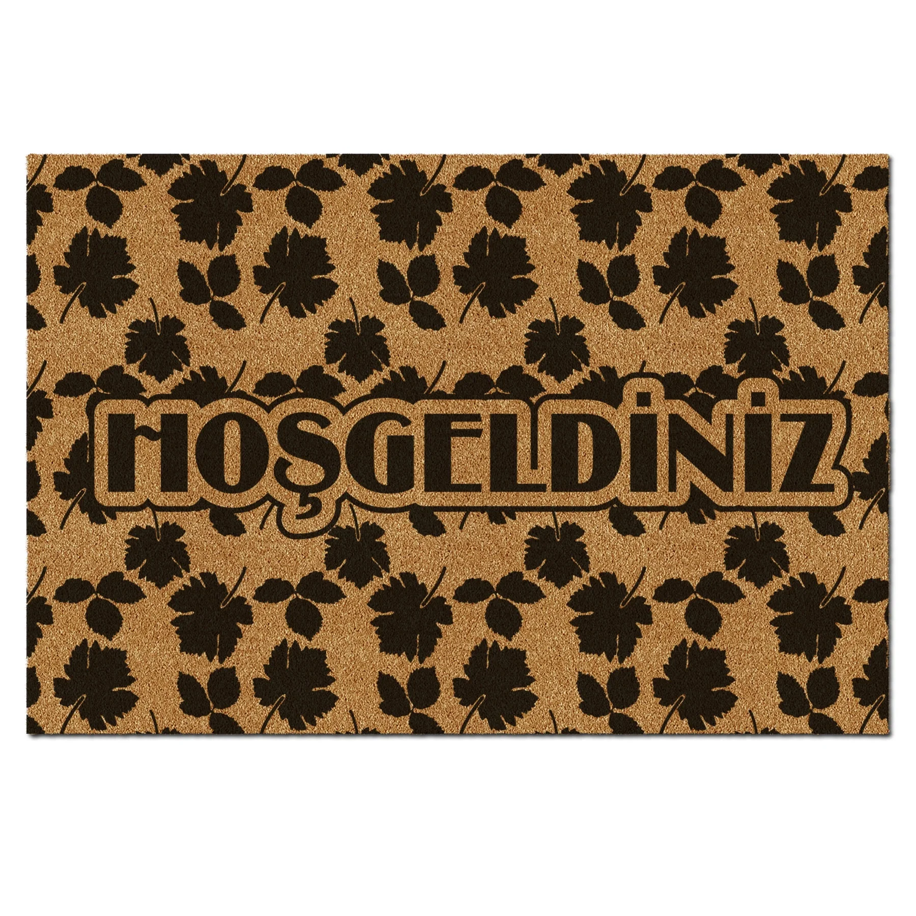 Picture of Decovetro Paspas Hoşgeldiniz Desenli Kapı Önü Paspası 40 x 60 Cm