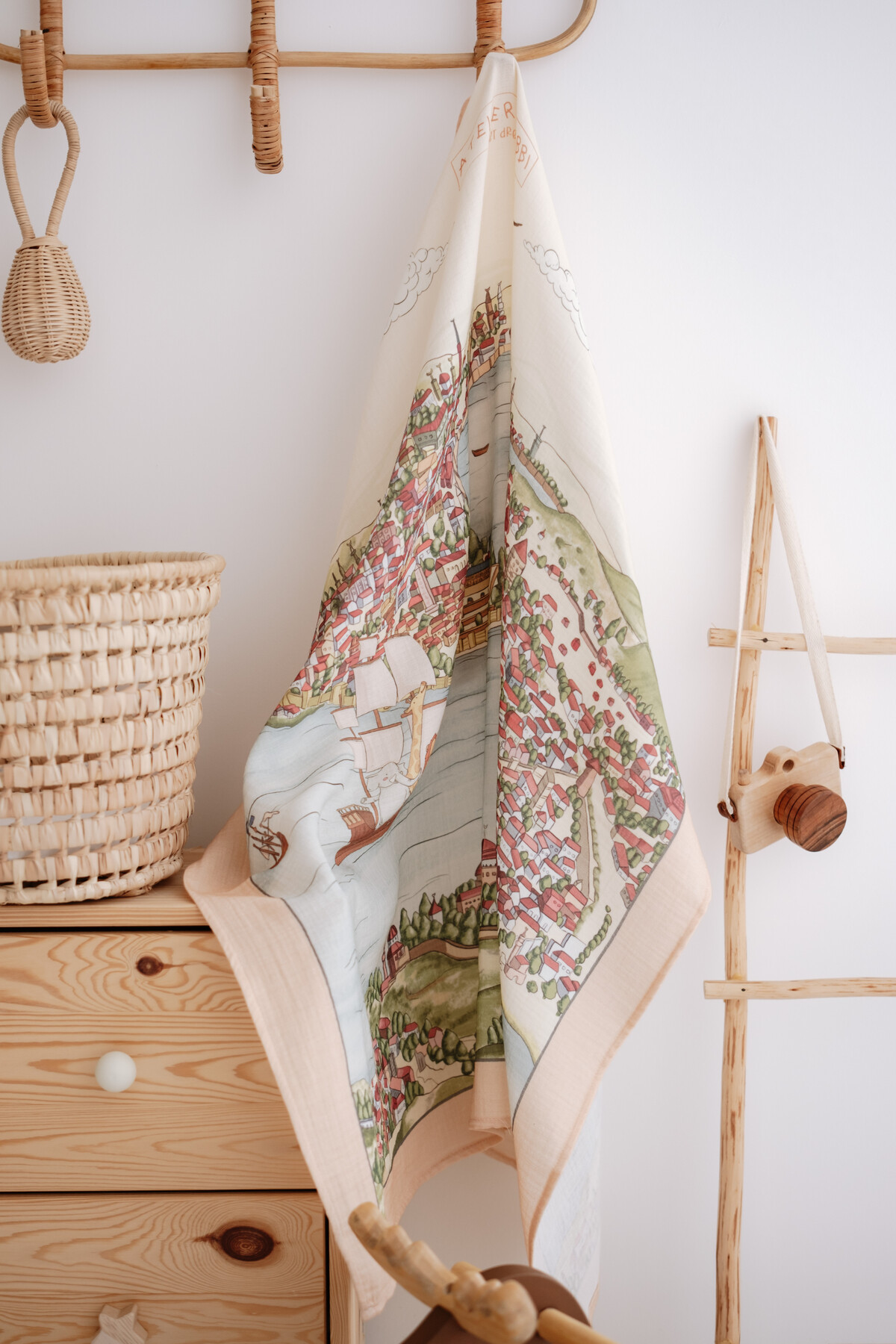 Picture of Çift Katlı Müslin Bebek Örtüsü - İstanbul