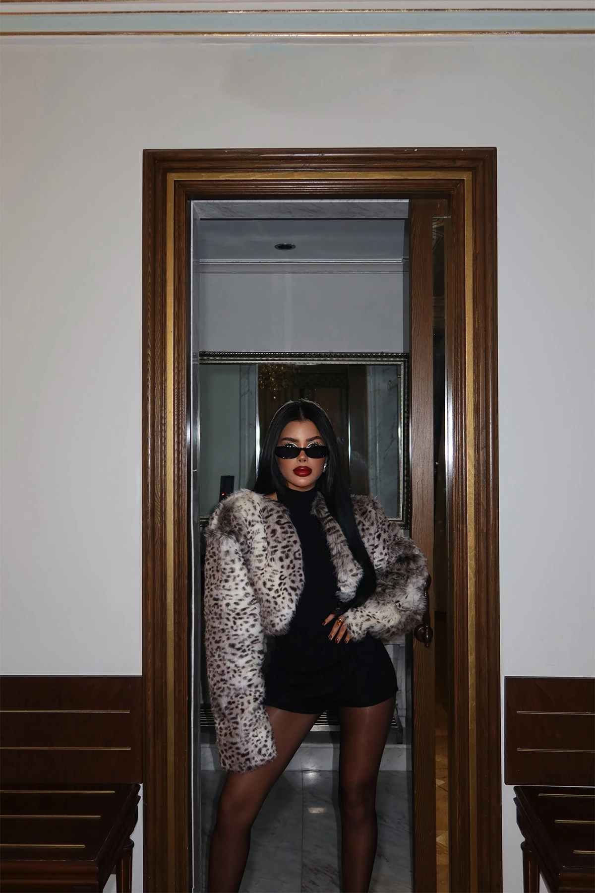 Picture of Leopard Zadie Short Fur