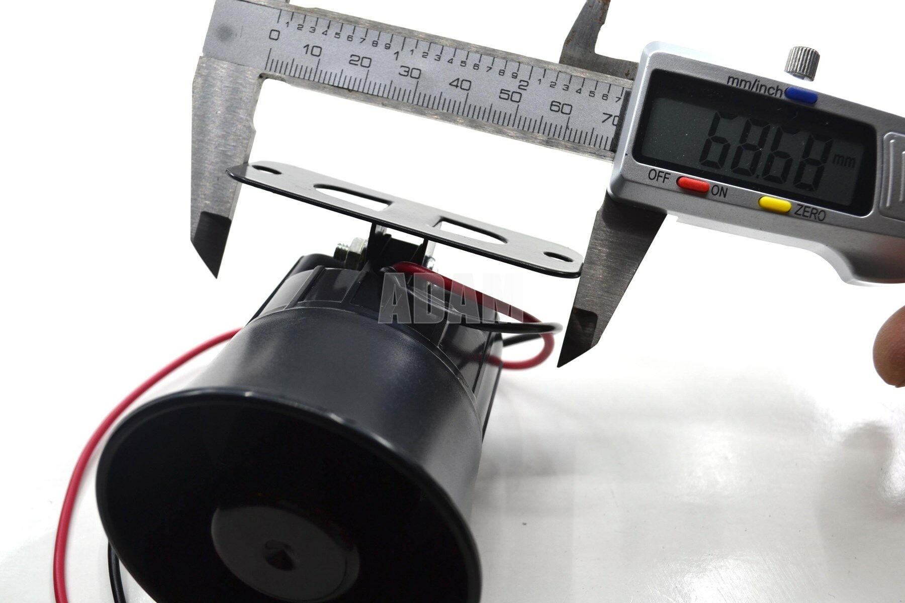 Picture of 6 Ses Tonlu Suya Dayanıklı Mini Alarm Sireni 20W 12V 133Dba Carub