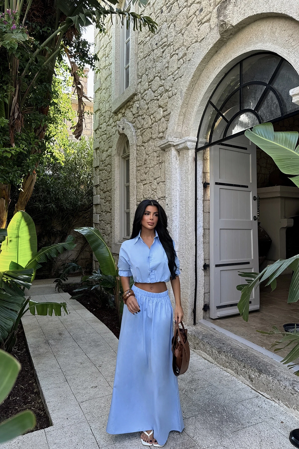 Picture of Blue Skirt Suit