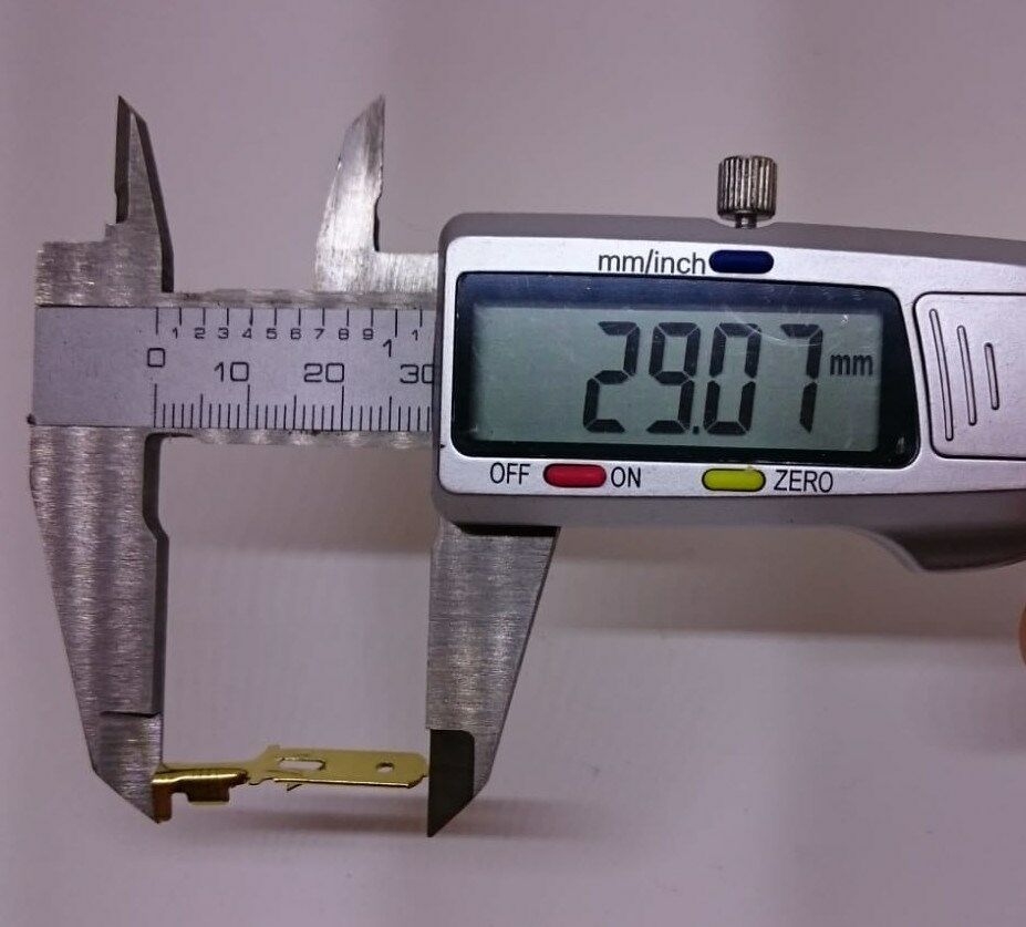 Picture of 6,3 Uzun Erkek Sarı Fiş Pirinç Terminal Tırnaklı 300 Adet
