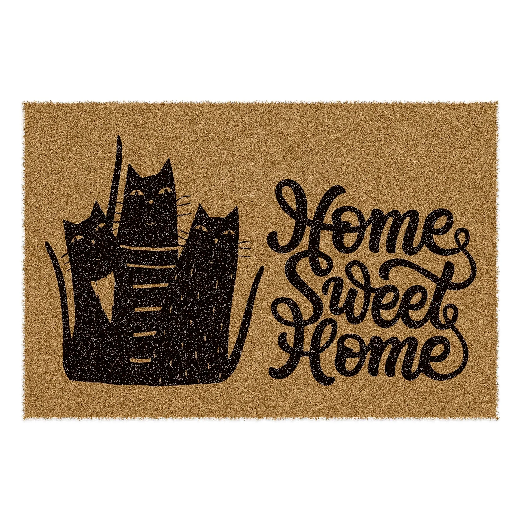 Picture of Decovetro Paspas Sweet Home Desenli Kapı Önü Paspası 40 x 60 Cm