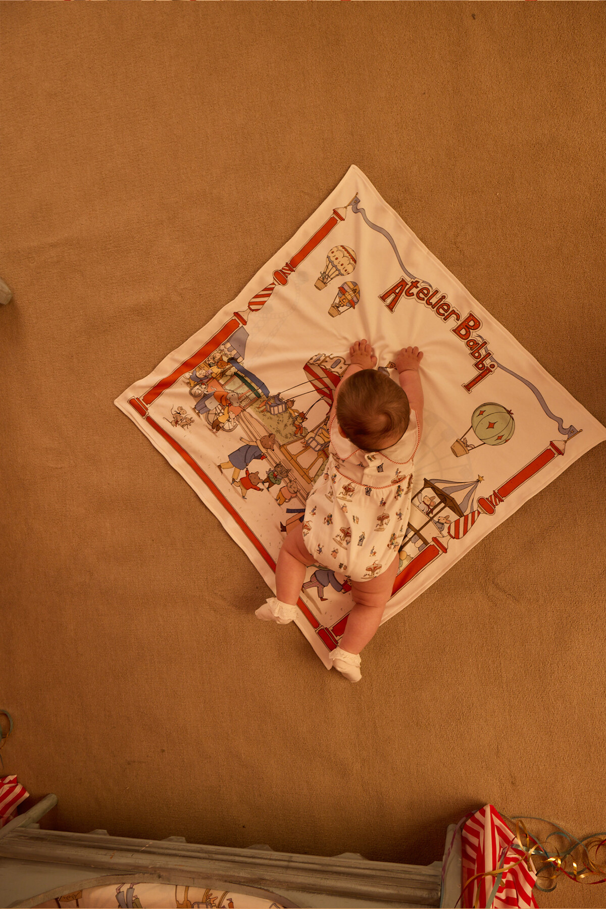 Picture of Çift Taraflı Bebek Battaniyesi - Funfair