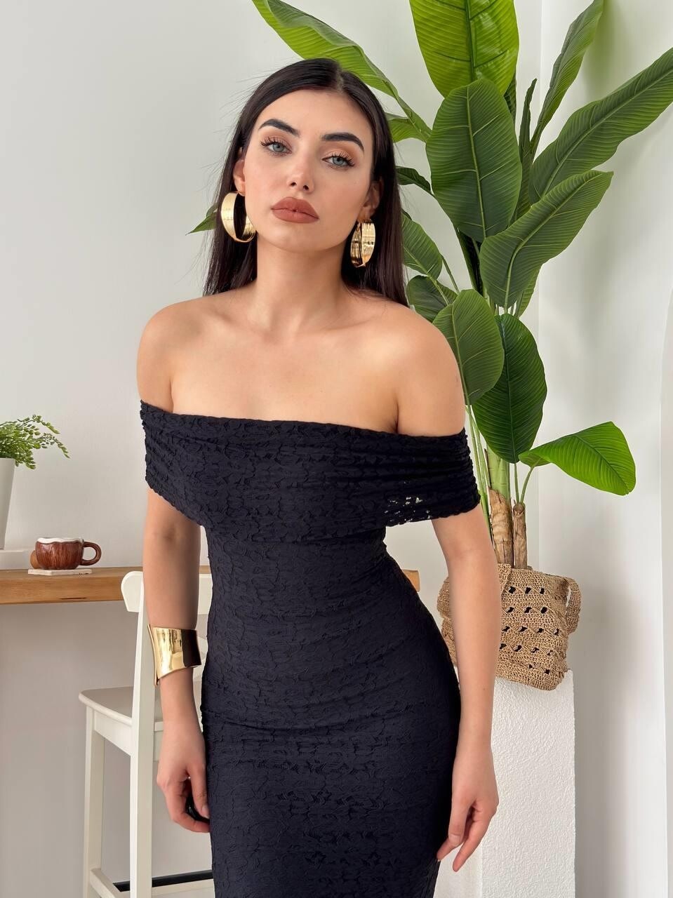 Picture of Uyef Straplez Elbise