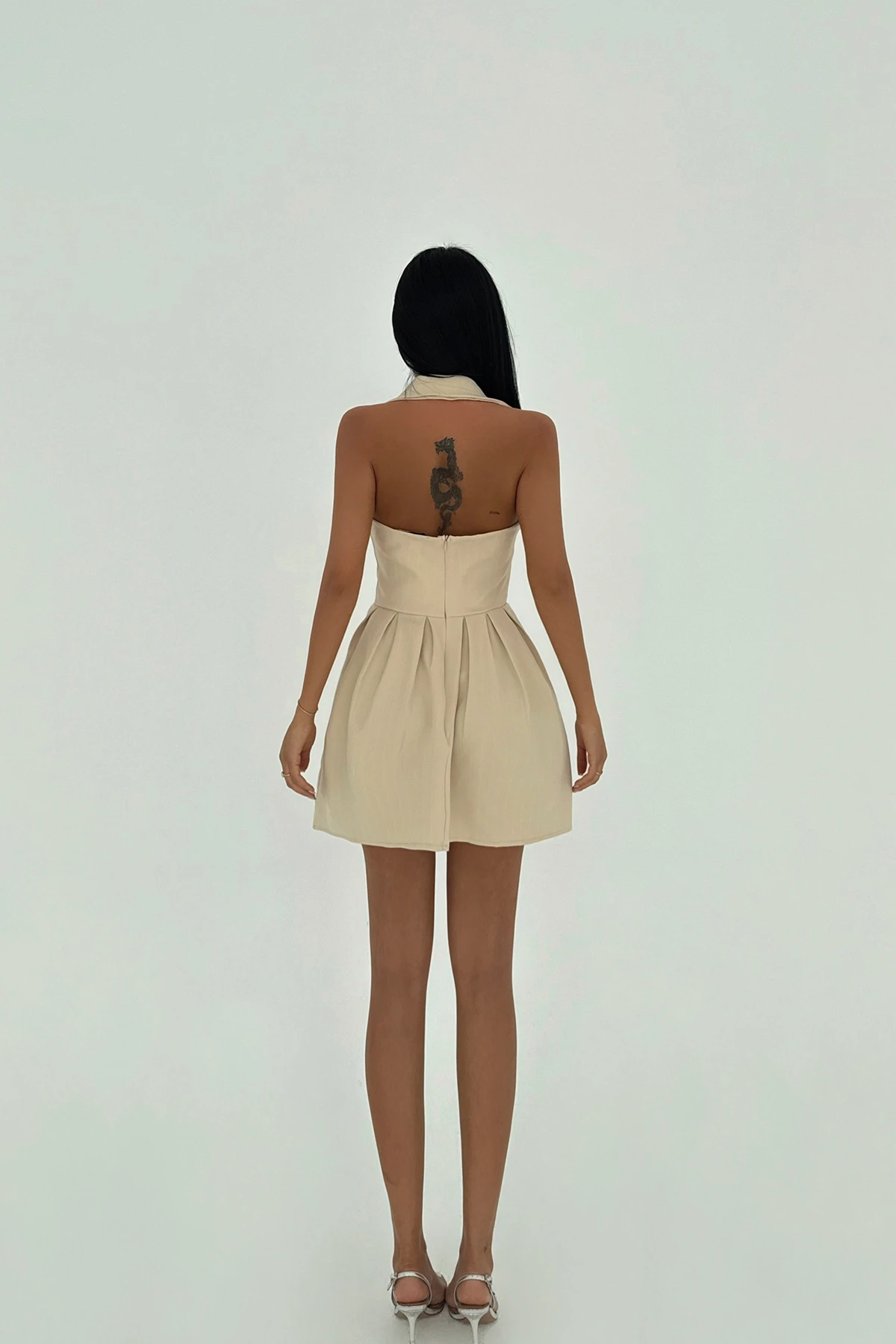 Picture of Cream Tania Dress