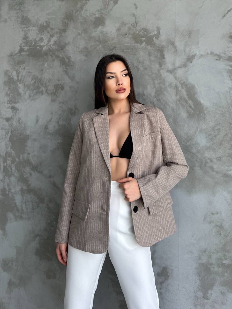 Picture of Çizgi Desenli Ceket