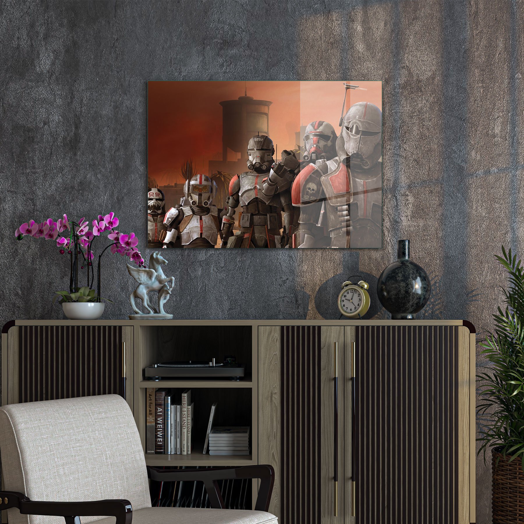 Picture of Decovetro Cam Tablo Star Wars Bad Batch 70x100 cm