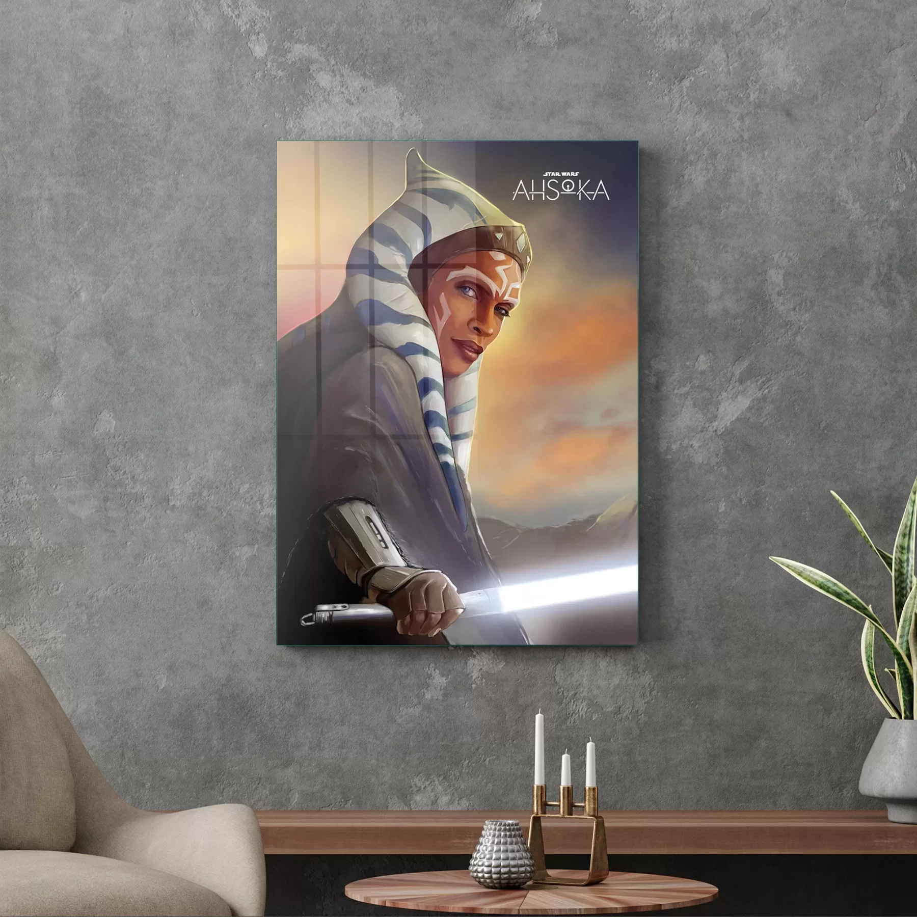 Picture of Decovetro Cam Tablo Star Wars Ahsoka 70x100 cm