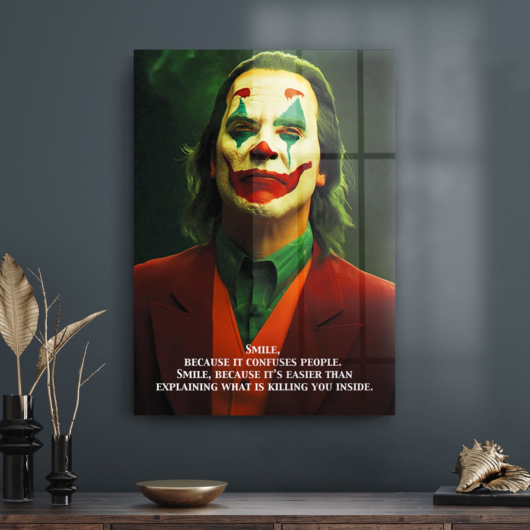 Picture of Decovetro Cam Tablo Joker 30x40 cm