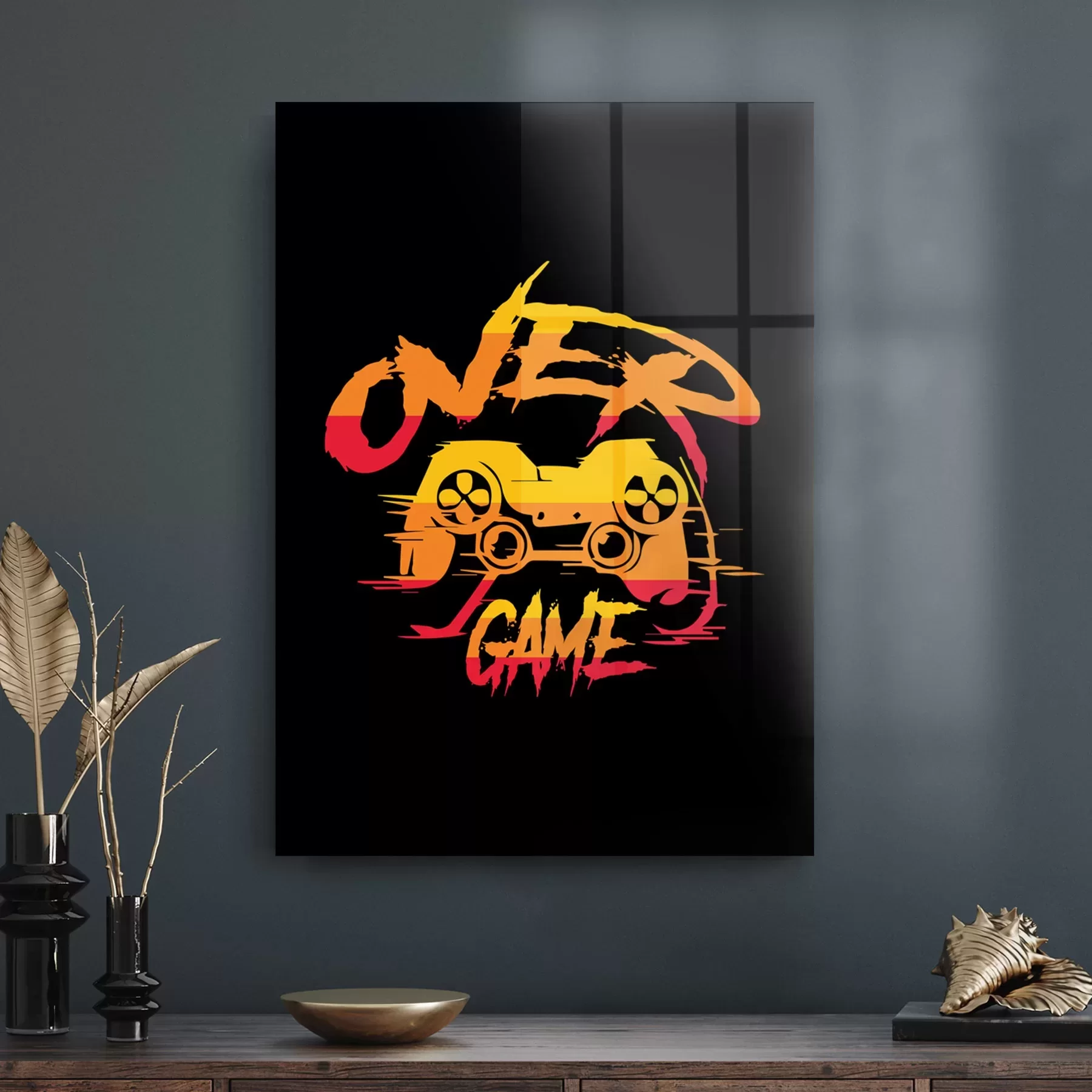 Picture of Decovetro Cam Tablo Gamer Room 30x40 cm